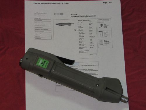 HIOS BL-7000 Brushless Electric Screwdriver