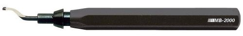 1pc MB2000 Aluminum Black Uni-Burr w/Pocket Clip with E100 Blade Shaviv #29158