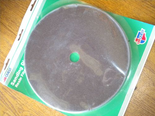 Car quest 9-inch  resin fibre sanding discs 50 - 120assorted grits 20 pcs. nos for sale