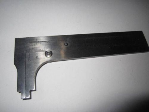 VINTAGE AMIC NEW YORK STAINLESS STEEL MACHINEST MANUAL CALIPER MEASURING DEVICE