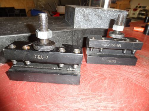 2 CXA Tool Holders 201 and 202