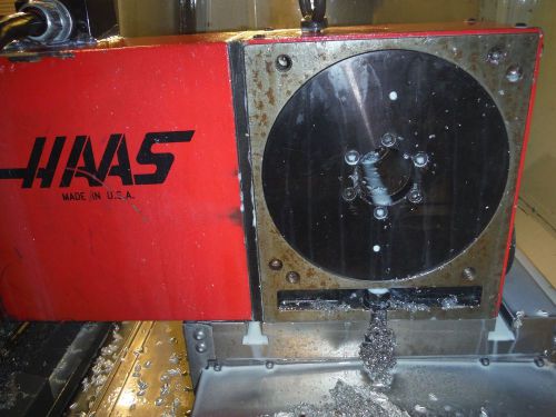 HAAS HRT-210 4th axis rotary indexer A6 face plate brush motor