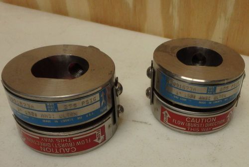 Continental Rupture Disc Holder 1&#034; ULTRX Hastalloy/stainless steel 8091673A
