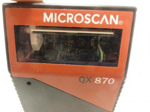 143880 New-No Box, Microscan FIS-0870-0002G Barcode Scanner, 0940297 QX-870