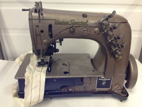 UNION SPECIAL  51700BX  2 NEEDLE CHAINSTITCH W/PULLER  INDUSTRIAL SEWING MACHINE