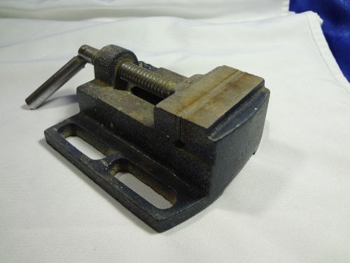 Blue 2 1/2&#034; Flat Vise...5&#034; x 5&#034; Pre-Owned, Works Perfect