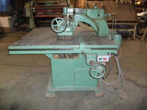 Diehl rip saw model 55, cleaned checked, new vfd, new motor starter, 15hp for sale