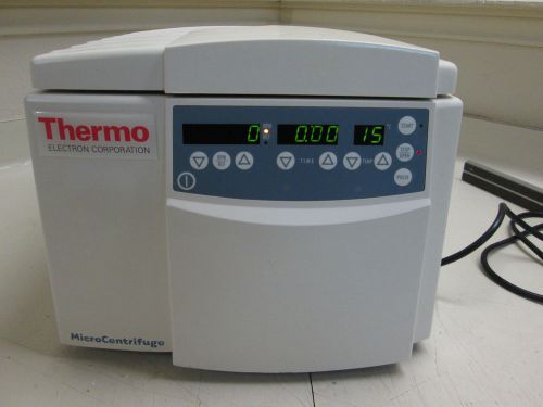 Thermo electron corporation 5527 microcentrifuge w/ 24 ct rotor for sale