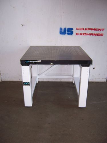 7210 newport sg-33-4 scientific grade breadboard &amp; vh3636w-opt workstation stand for sale