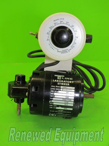 T-line model 134-1 laboratory stirrer with transi-stir motor controller #2 for sale