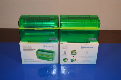(2) heathrow mini bin foil dispenser 19 x 10 x 12 mm for use w/ 4 or 6&#034; rolls for sale