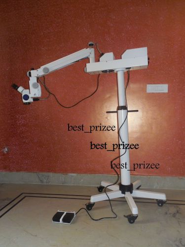 Dental microscope in 3 step with motorized foot focusing for sale