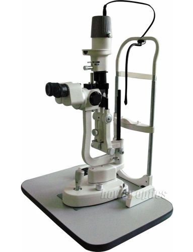 5 Magnifications LED Light Quality Ophthalmic Optical Slit Lamp Microscope CE