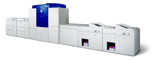 Xerox igen 4 with uv epic 635 in-line uv coater  xerox serviced and de-installed for sale