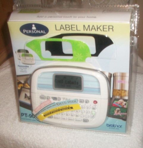 BROTHER PERSONAL LABEL MAKER / PT - 90 ELECTRONIC LABELING SYSTEM / NEW