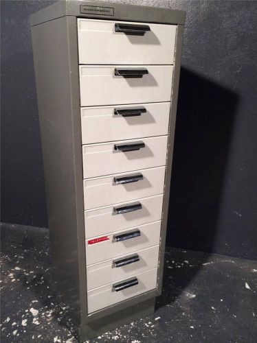9 DRAWER FILING CABINET WATCH MAKERS CABINET COLLECTORS CABINET DRAWERS FREE PP