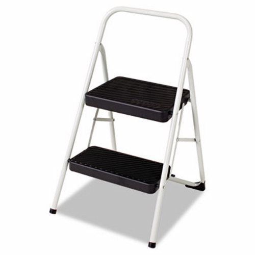 Cosco 2-Step All Steel Folding Step Stool, Gray (CSC11135CLGG1)