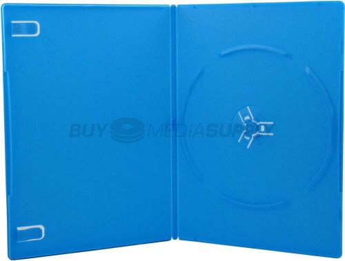7mm slimline blue 1 disc dvd case - 1 piece for sale
