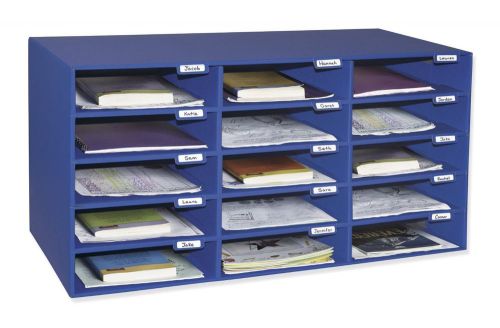 Mailbox rack holder classroom office storange cardboard organizer book paper new for sale