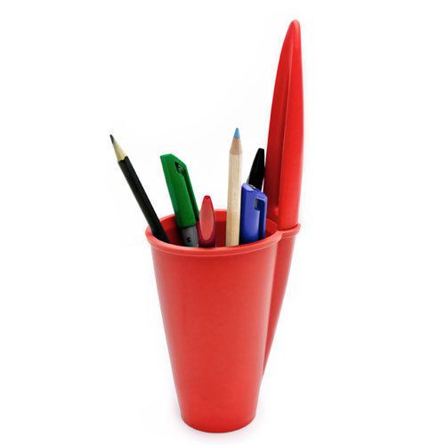 J-ME Bic Pen Lid Pen Holder - Red