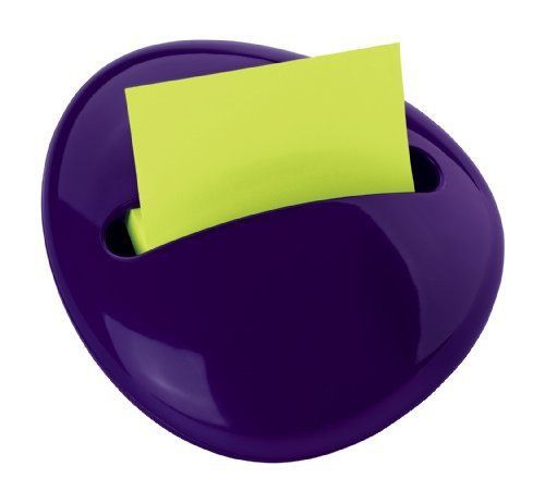 Post-it pebble pop-up note dispenser - 3&#034; x 3&#034; - purple (pbl330pp) for sale