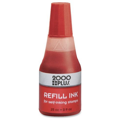 Cosco self-inking stamp pad refill ink - red ink (032960) for sale