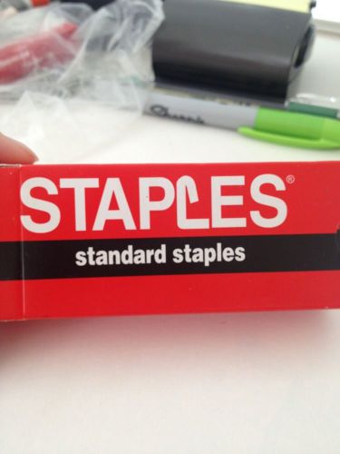 Box Of Standard Staples 5000