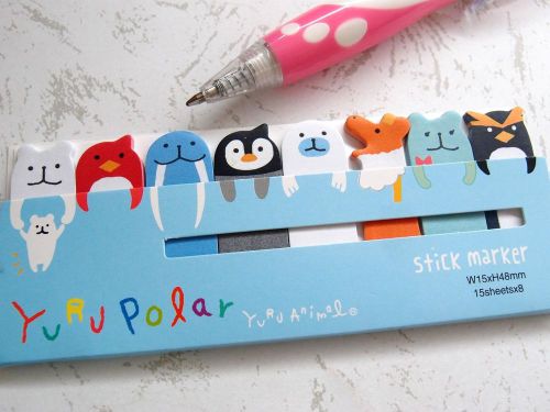 1X Stick Maker Point Note Bookmark Memo Paper Decoration Kids Gift FREE SHIP D-6