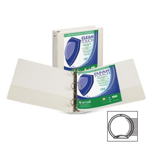 Samsill clean touch value round ring view binder - letter - 8.50&#034; x (sam17267) for sale