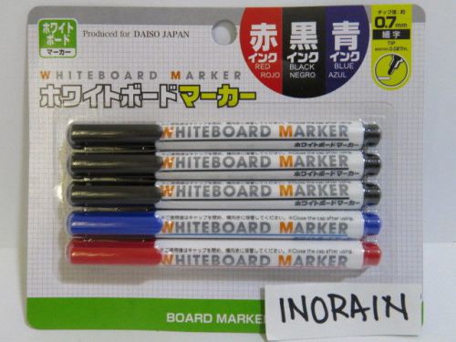 3 Color Set Extra Fine (0.7mm) Whiteboard Marker Set (made in Korea)