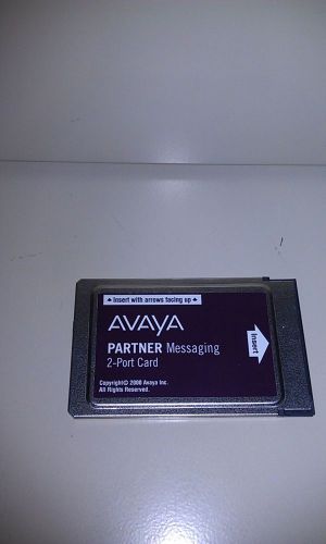 Avaya Partner Messaging 2-port card - FREE SHIPPING
