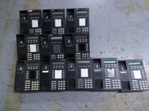 LOT OF 11 LUCENT AVAYA MLX-10DP BLACK OFFICE TELEPHONE PHONE AS IS T5*A5