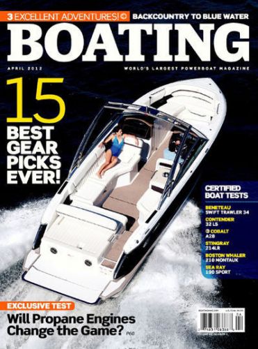 Boating Magazine Print Subscription-1 year-10 issues per year