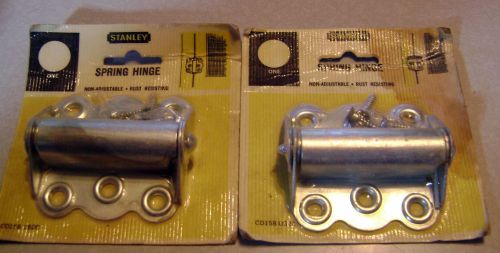 SCREEN DOOR  Stanley Hardware  PAIR OF SPRING HINGES 3 INCH MADE IN USA