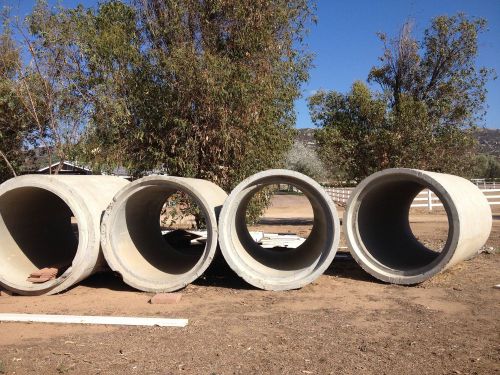 Large 8&#039;4&#034; x 5&#039;  Cement Pipe