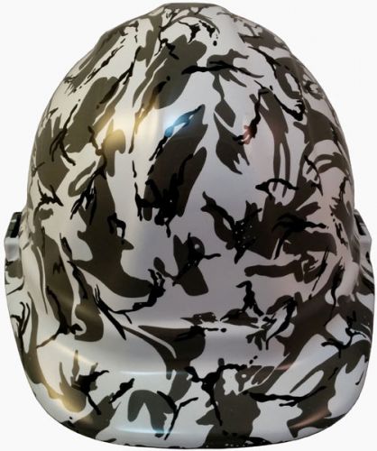 Hydro dipped cap style hard hat with ratchet suspension- urban camo for sale