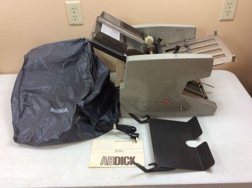 Nice A B Dick Model 52 Commercial Industrial Tabletop Electric Folder AB Dick