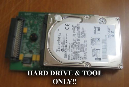 Hard disk for designjet 800/800ps plotter hp c7779-69272 formatter fix 5:10 for sale