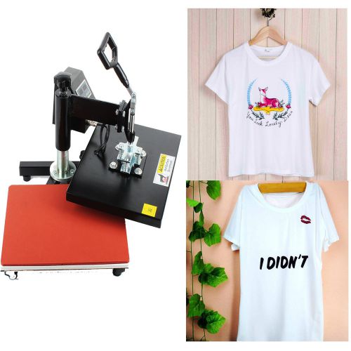 12x15 moving head digital t shirt photo heat transfer press sublimation machine for sale