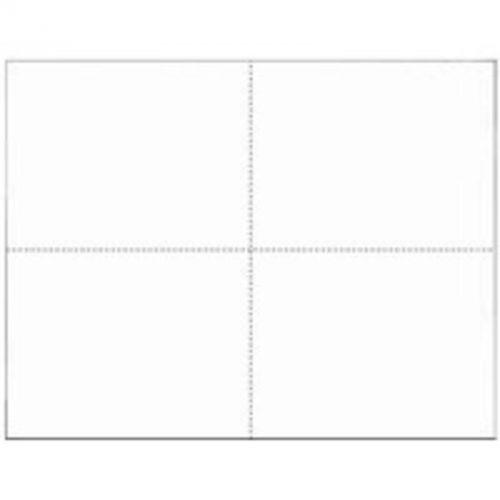 4/Sheet White Outdoor Sign DOCUPRINT FORMS &amp; SIGNS Store Signage 692616426260