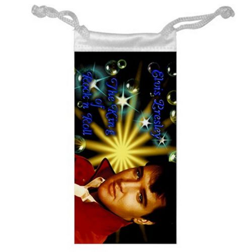 Elvis Presley Jewelry Bag or Glasses Cellphone Money for Gifts size 3&#034; x 6&#034;