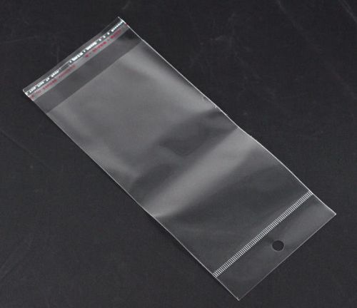 200 Self Adhesive Seal Plastic Bags 20cmx9cm(Usable Space: 15cmx9cm)