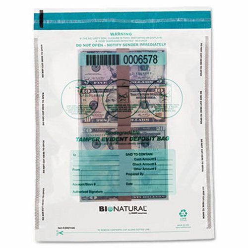 Mmf Industries Bio-Natural Bags, 12 x 16, Clear, 100/Box (MMF236211420)