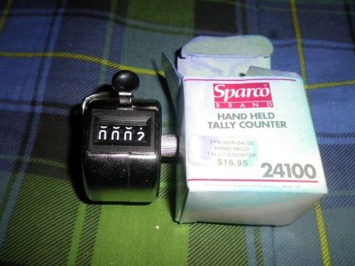 SPARCO HAND HELD TALLY COUNTER  NIB