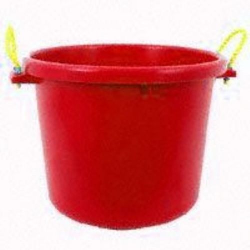 2Bushel Red Barn Bucket FORTEX/FORTIFLEX Feeders/Waterers MB-70R 012891270028