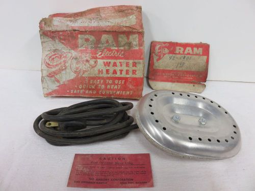 Ram electric water heater vintage new in box for sale