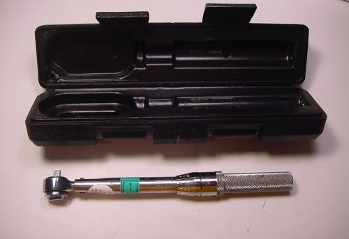 UTICA TCI-150RA-3/8 TORQUE WRENCH with CASE