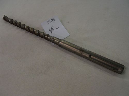 1 new 5/8&#034; diameter bosch sds max carbide tipped hammer drill bit. german e286 for sale