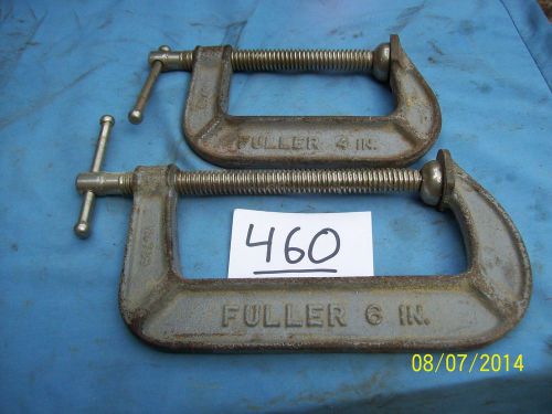 C CLAMP FULLER 4&#034; 1 pc 6&#034; 1 pc EXTRA STRONG JAPAN