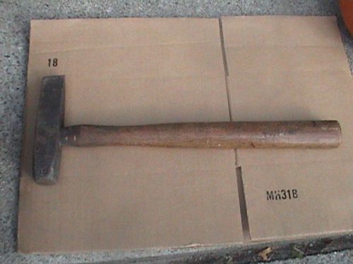 Bricklayer masons heavy duty hammer weighs 2.7 lbs with the 16 in. long handle